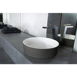 Solid surface waskom Tess grijs EXT