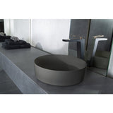 Solid surface waskom Tess grijs