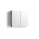 Spiegelkast Tieme mat donker eiken 80x70x16cm