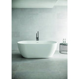 Vrijstaand bad Sem wit mat