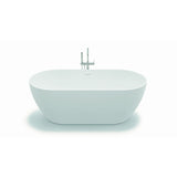 Vrijstaand bad Sem wit mat