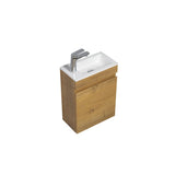 Fonteinkast Tieme mat eiken