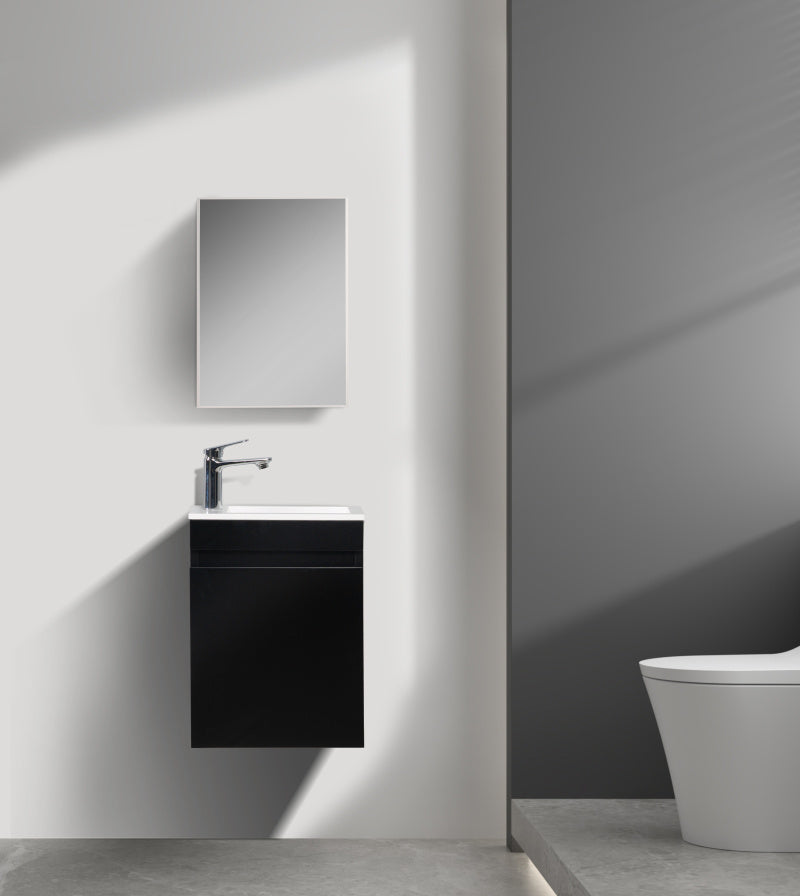 Fonteinkast Tieme mat zwart