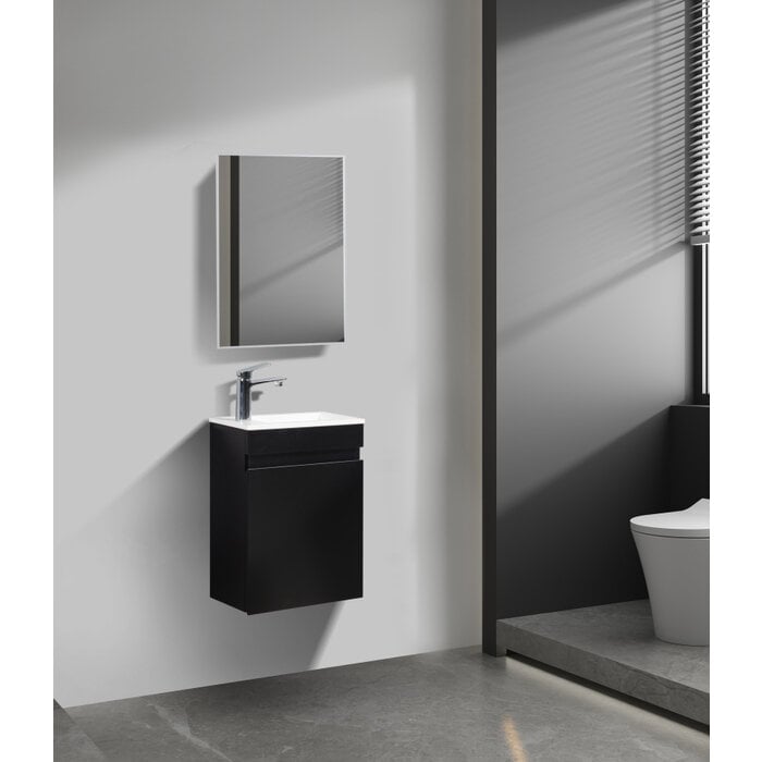 Fonteinkast Tieme mat zwart