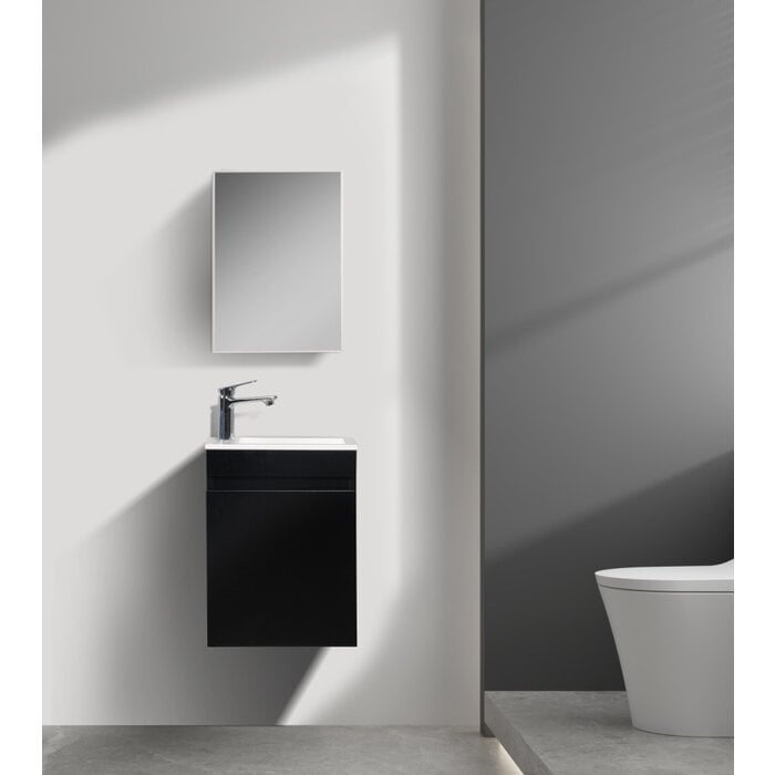 Fonteinkast Tieme mat zwart