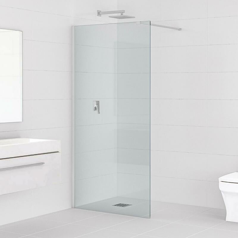 Inloopdouche Luca 80x200cm Antikalk Helder Glas Chroom