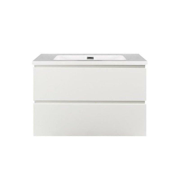 Onderkast badkamermeubel Tieme hoogglans wit 80x50x48cm