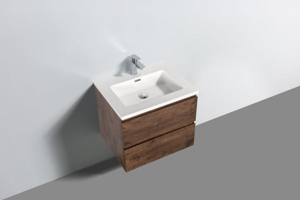 Onderkast badkamermeubel Tieme mat donker eiken 60x50x48cm