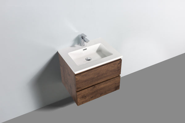 Onderkast badkamermeubel Tieme mat donker eiken 100x50x48cm