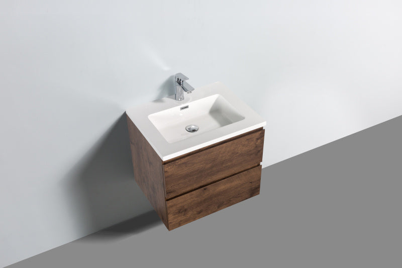 Onderkast badkamermeubel Tieme mat donker eiken 100x50x48cm