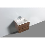 Onderkast badkamermeubel Tieme mat donker eiken 100x50x48cm