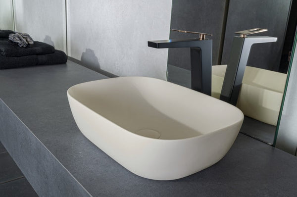 Solid surface waskom Maud beige