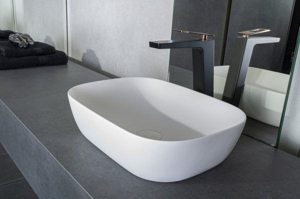 Solid surface waskom Maud wit