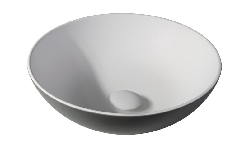 Solid surface waskom Sanne grijs EXT