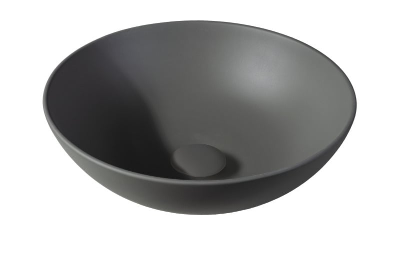 Solid surface waskom Sanne grijs