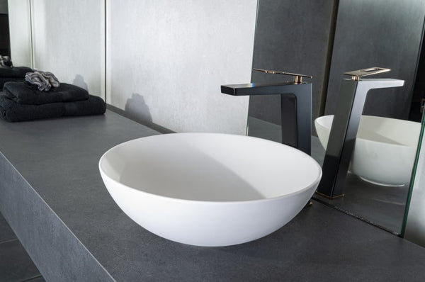 Solid surface waskom Sanne wit