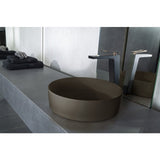 Solid surface waskom Tess moka