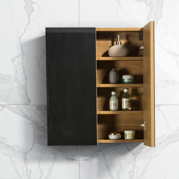 Spiegelkast Tieme mat eiken 60x70x16cm