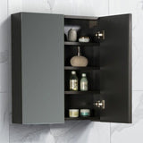 Spiegelkast Tieme mat grijs 60x70x16cm