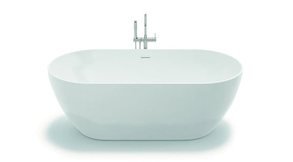 Vrijstaand bad Sem wit glans