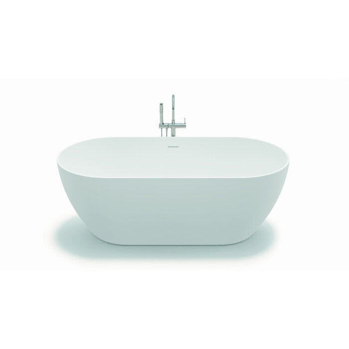 Vrijstaand bad Sem wit mat