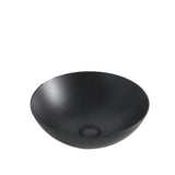 Waskom keramiek mat zwart 40x40x13.5cm