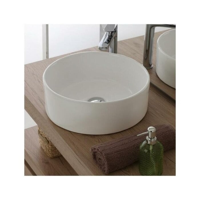 Waskom keramiek wit 40x40x15cm